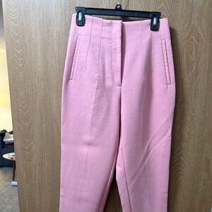 Pink Zara High Waisted Pants
